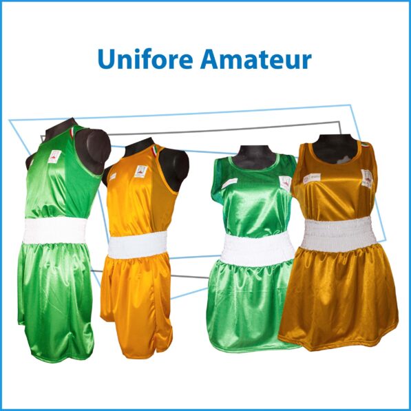 Uniforme amateur Verde y Dorado